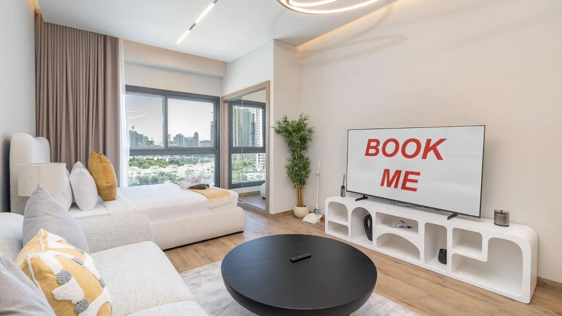 Studio That Sleeps 2 And Near Circle Mall And Five, Jvc Dubai United Arab Emirates